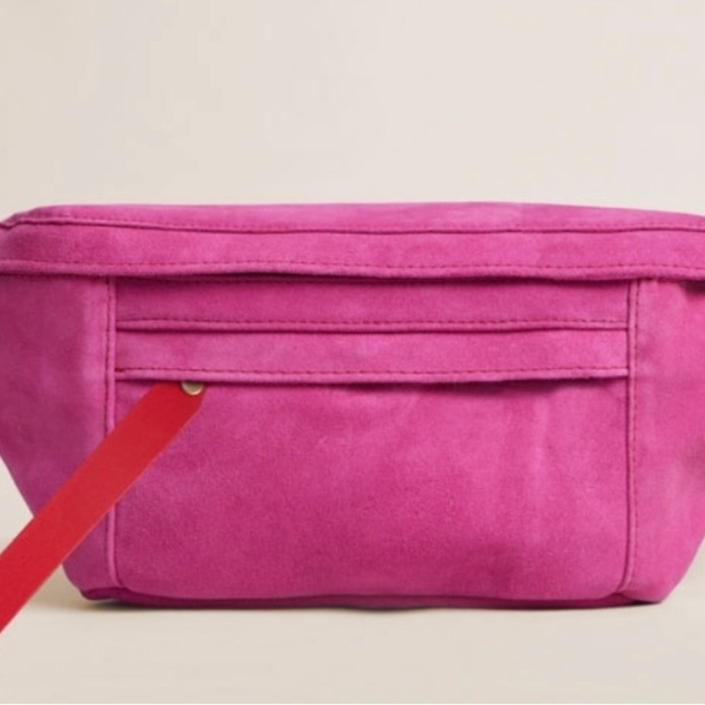 Parker Thatch Cross Your Heart Sling - Suede Pink and Strap - Picture 2 of 8